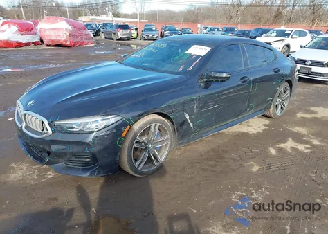 2024 BMW 840I Gran Coupe xDrive z USA, uszkodzony, nr VIN WBAGV4C06RCN10154